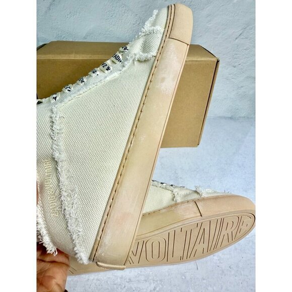 Zadig & Voltaire Sneakers Womens High Top Distressed Size FR 40, US 10 - Picture 6 of 8